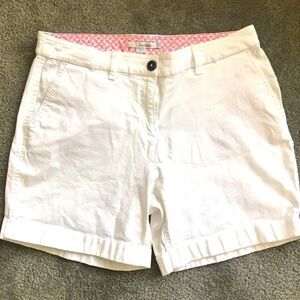 VGUC Boden White Shorts